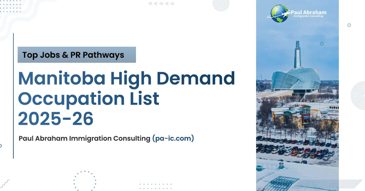 Registered Nurse, Medical Laboratory Technologist, Personal Support Worker -Manitoba High Demand Occ