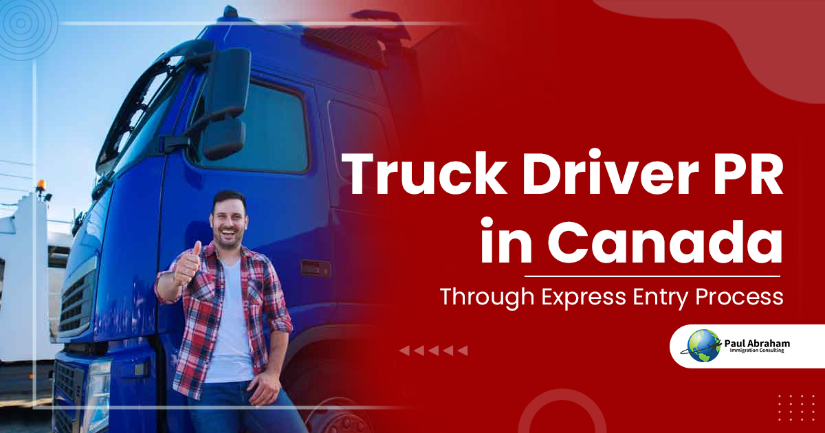 Truck Driver PR in Canada