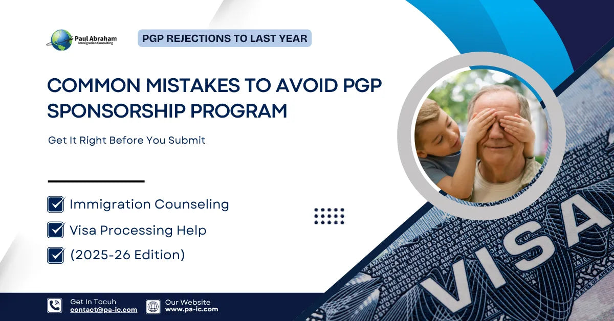 blog banner image Common Mistakes To Avoid in Parent & Grandparent Sponsorship Applications