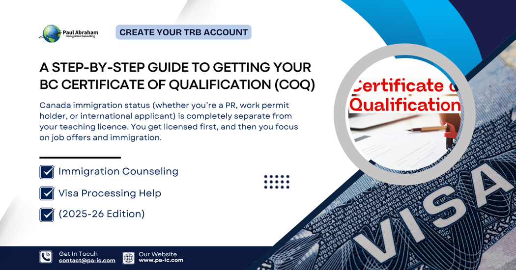 A Step-by-Step Guide to Getting Your BC Certificate of Qualification ...