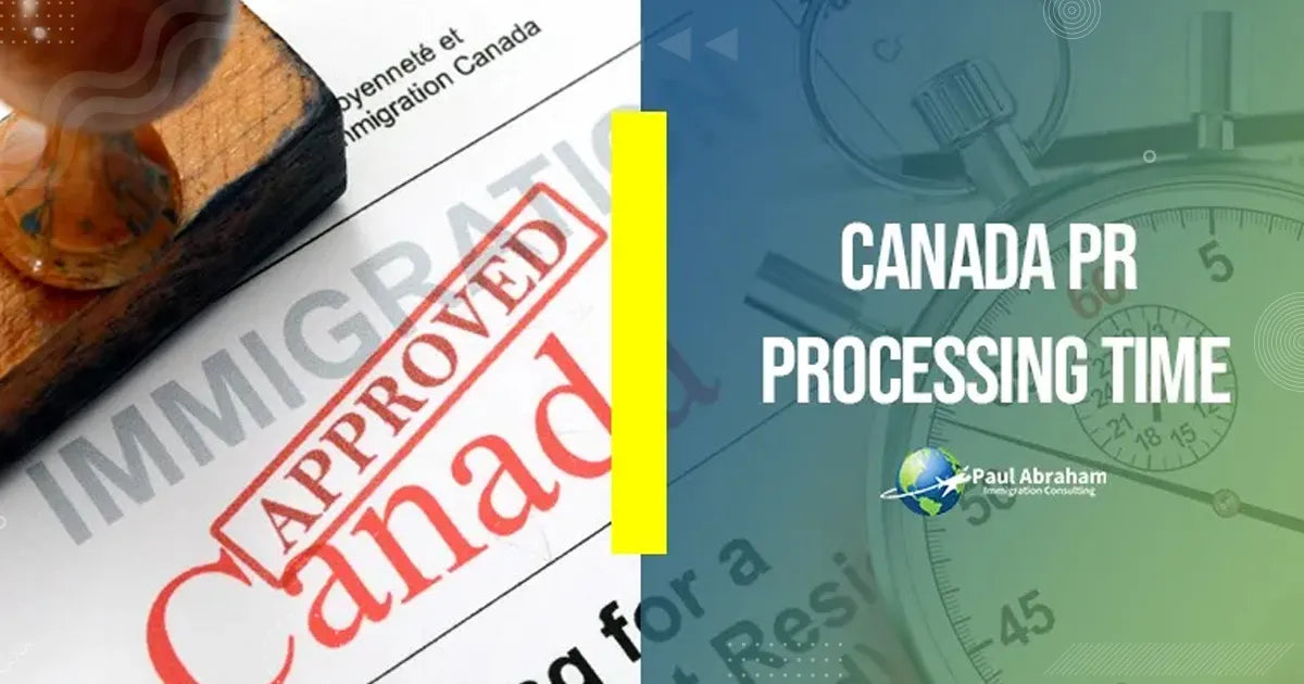 Canada PR PRocessing Time 