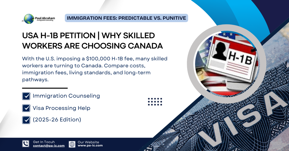 USA H-1B Petition: Why Skilled Workers Are Choosing Canada