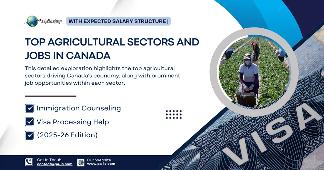 blog image : Top Agricultural Sectors and Jobs in Canada