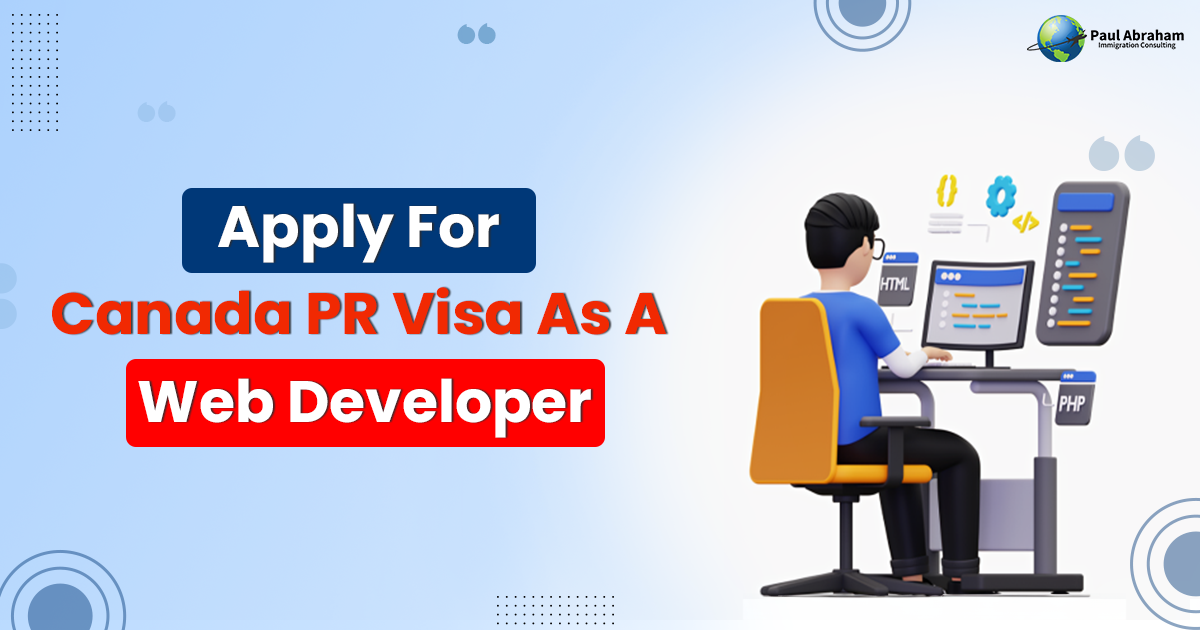 Canada PR visa as a Web Developer