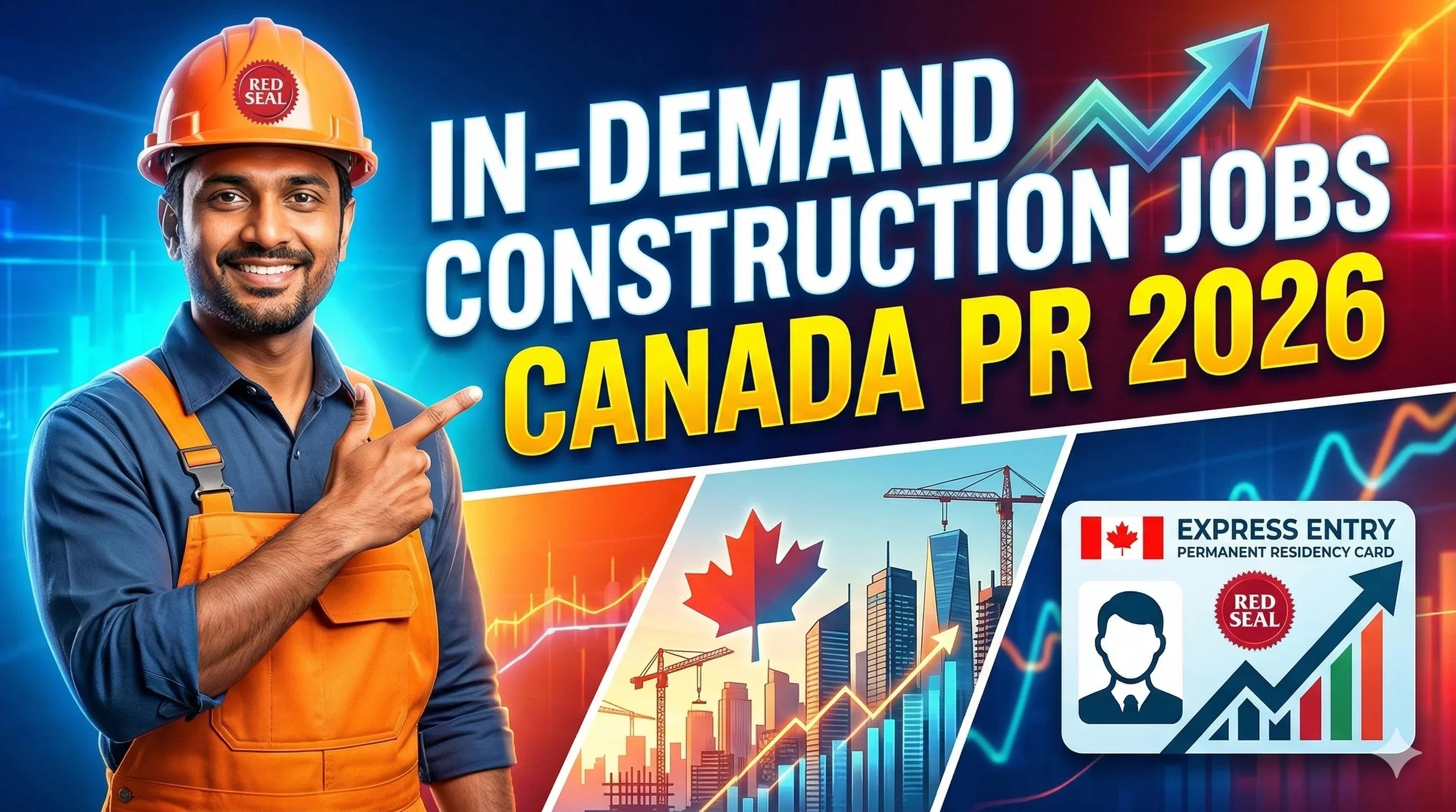 In-Demand Construction Jobs in Canada for PR in 2026 (NOC List + Salary Guide)