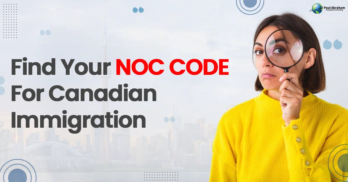 National Occupational Classification (NOC) Code For Canada Immigration ...