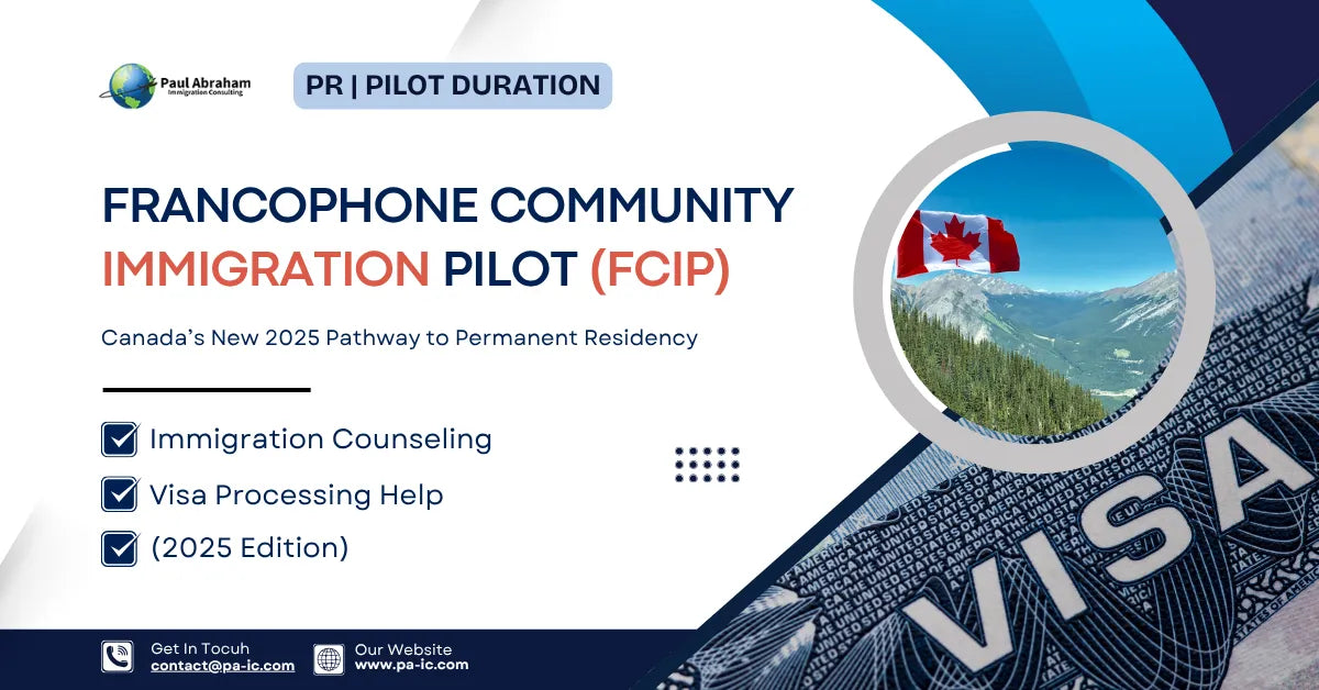 Francophone Community Immigration Pilot (FCIP)