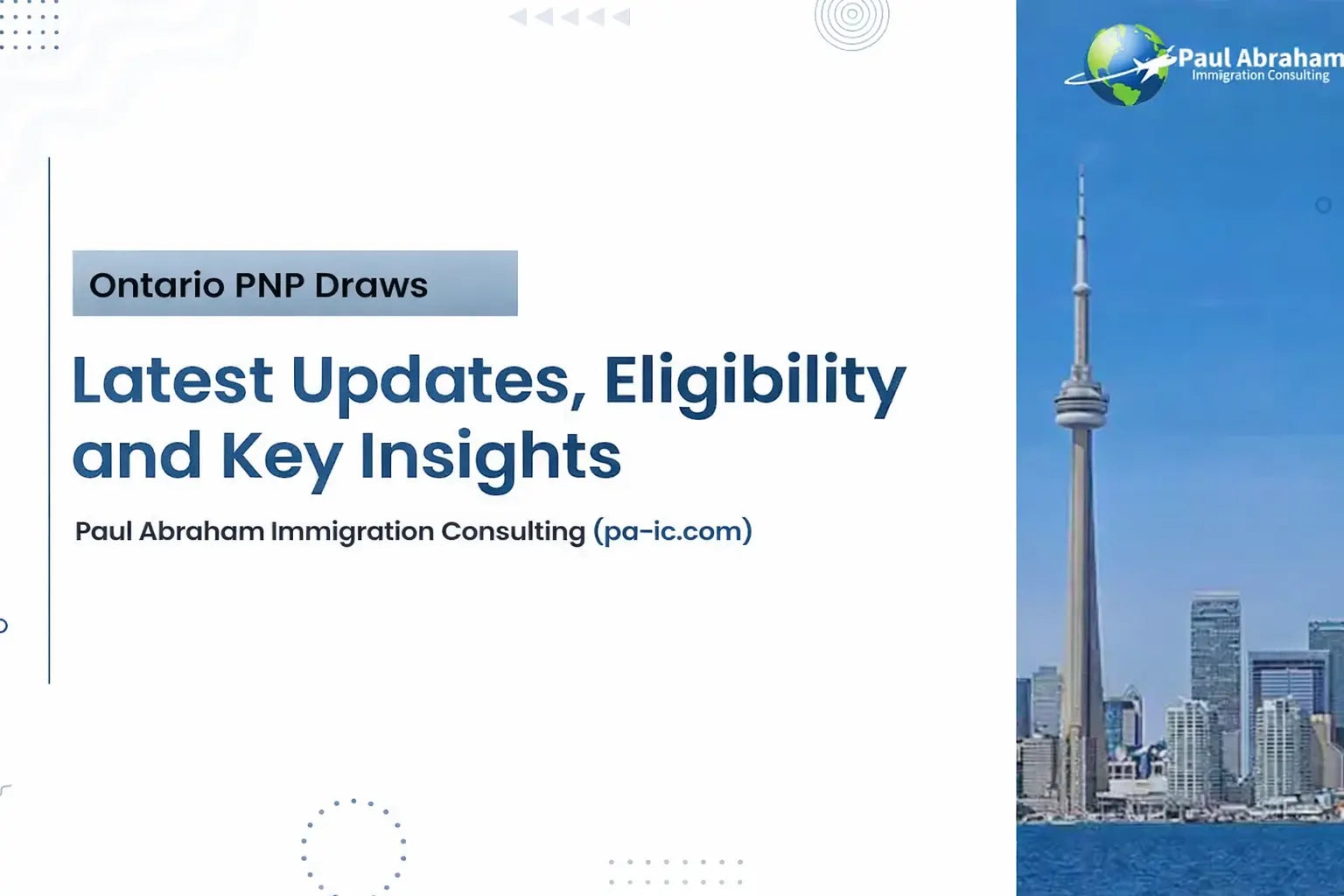 Ontario PNP Draws 2026: Latest Updates, Eligibility, and Key Insights