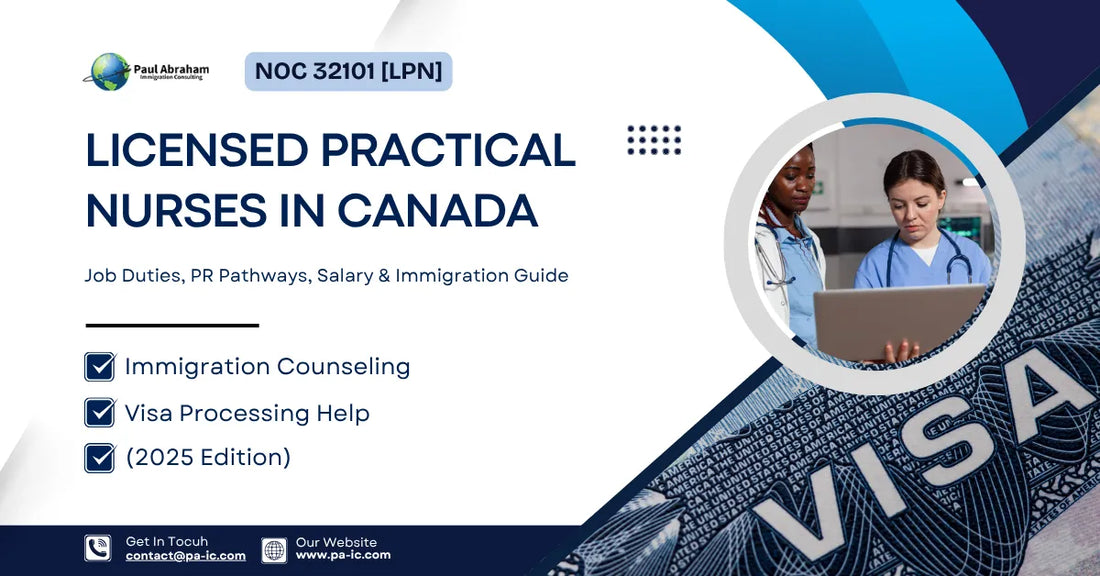 NOC 32101 – Licensed Practical Nurses in Canada: Job Duties, PR Pathway 