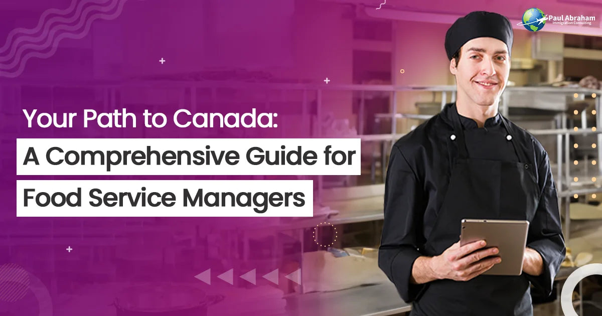 Food Service Managers - canada immigration guide 