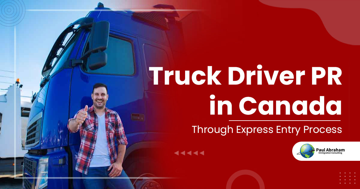 Truck Driver PR in Canada